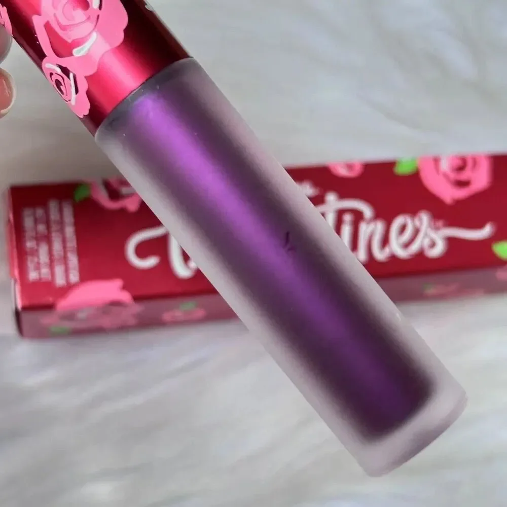(2) Lime Crime POSH Velvetines Liquid Lipstick Matte Metallic Purple Shimmer NEW